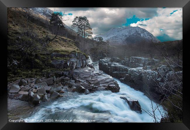 Glen Etive, Highlands, Scotland. Framed Print by Scotland's Scenery
