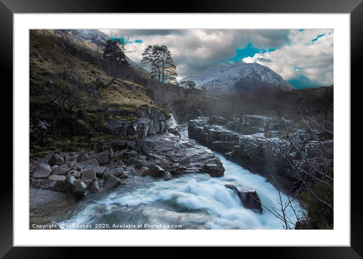 Glen Etive, Highlands, Scotland. Framed Mounted Print by Scotland's Scenery