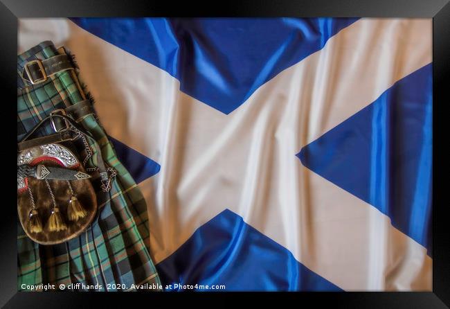 Scotland the Brave Framed Print by Scotland's Scenery