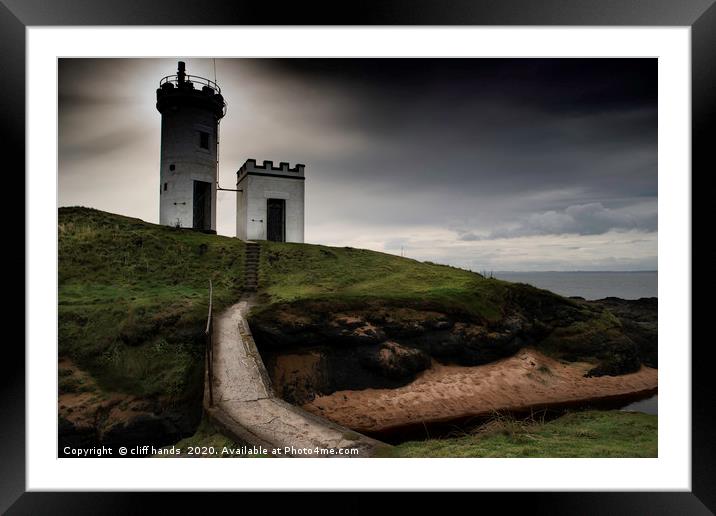 Elie lighthouse, fife, scotland. Framed Mounted Print by Scotland's Scenery
