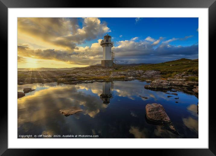 Highland Lighthouse Framed Mounted Print by Scotland's Scenery
