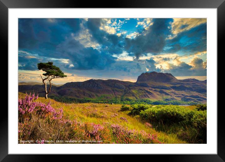 Loch maree Landscape, Highlands, Scotland. Framed Mounted Print by Scotland's Scenery