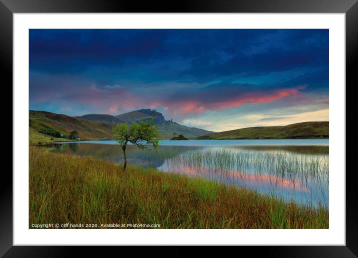 view to the Storr, Isle of skye. Framed Mounted Print by Scotland's Scenery