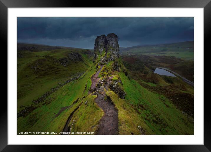 fairy Glen, isle of skye. Framed Mounted Print by Scotland's Scenery