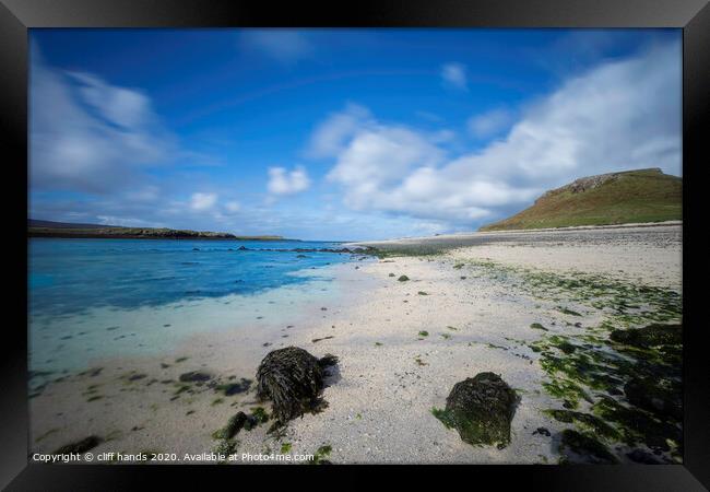 Coral beach, isle of Skye. Framed Print by Scotland's Scenery