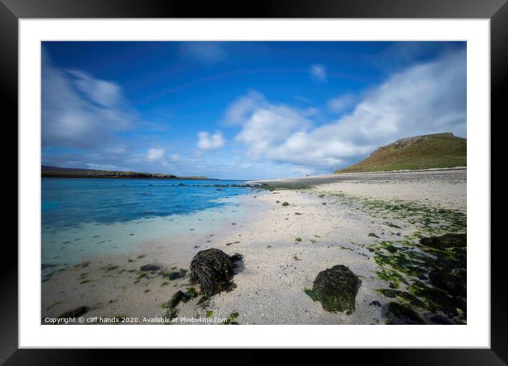 Coral beach, isle of Skye. Framed Mounted Print by Scotland's Scenery