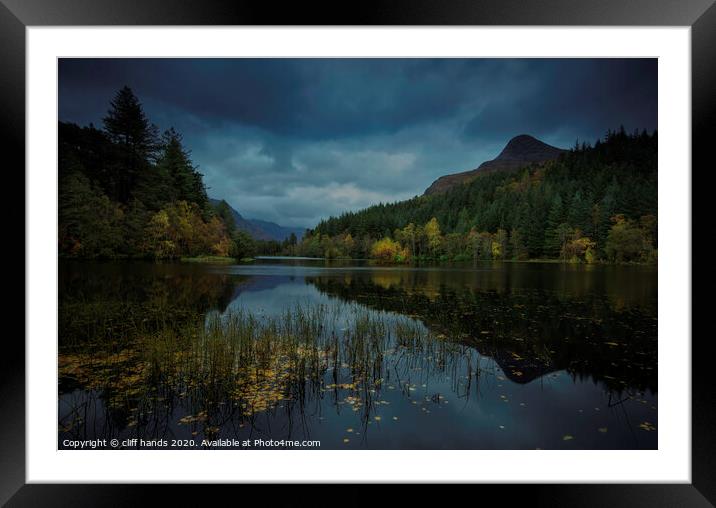 Glencoe Lochan, Highlands, Scotland. Framed Mounted Print by Scotland's Scenery