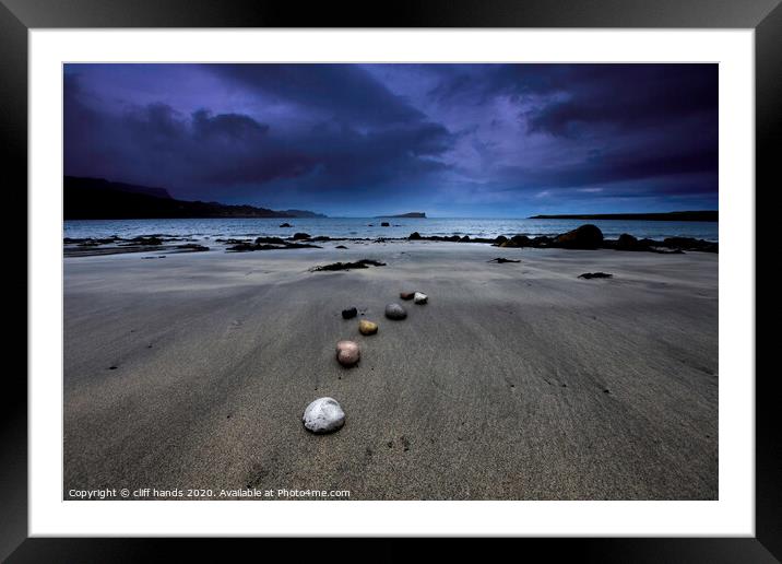 Isle of skye white sands. Framed Mounted Print by Scotland's Scenery