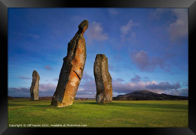 Standing Stones scotland Framed Print by Scotland's Scenery