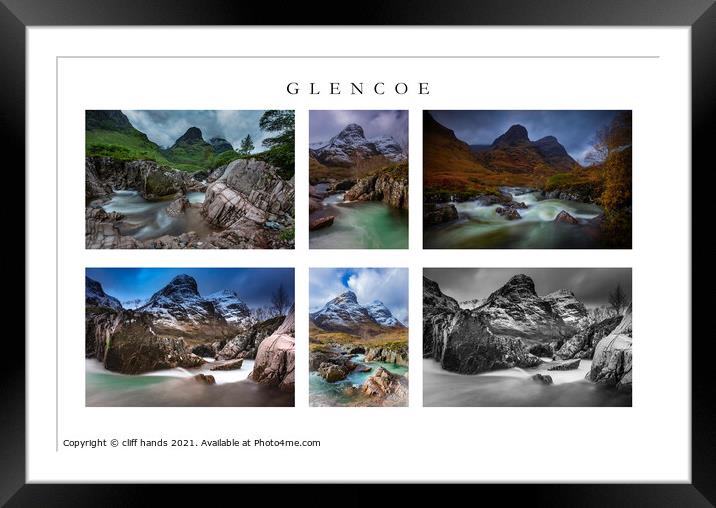 Glencoe collection Framed Mounted Print by Scotland's Scenery