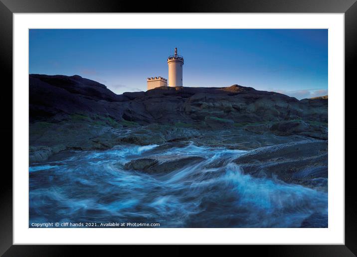 Elie lighthouse, fife, Scotland. Framed Mounted Print by Scotland's Scenery