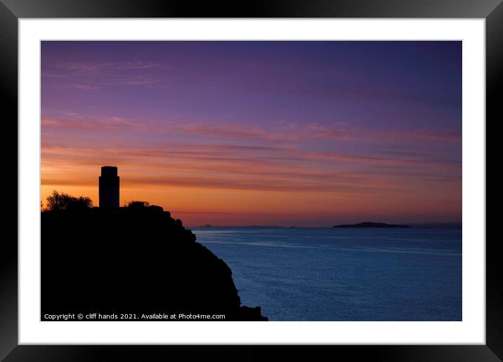 sunrise, Aberdour, Fife, Scotland. Framed Mounted Print by Scotland's Scenery