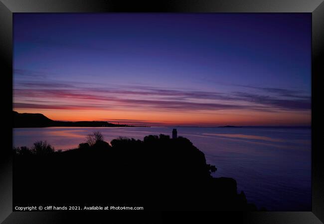 sunrise lighthouse Framed Print by Scotland's Scenery