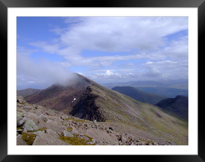 Final Summit of Ben Cruachan  Framed Mounted Print by Christopher Stores