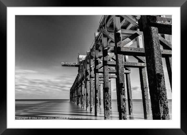 The Mystical Path to Raynes Jetty Framed Mounted Print by Clive Ingram