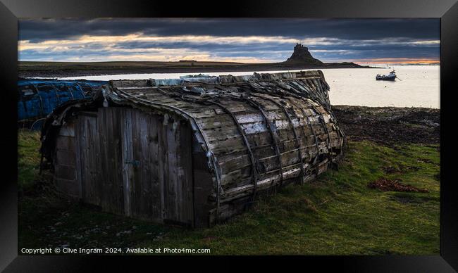 The old herring boat Framed Print by Clive Ingram