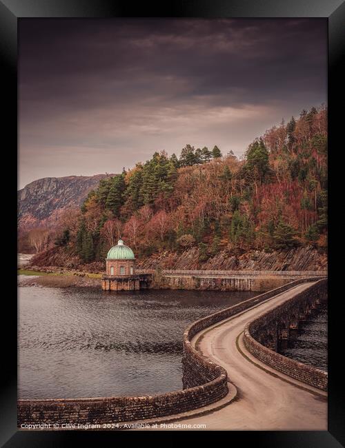 The pump house Framed Print by Clive Ingram