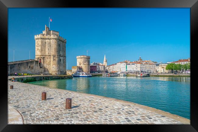 La Rochelle, France. Framed Print by Stephen Rennie