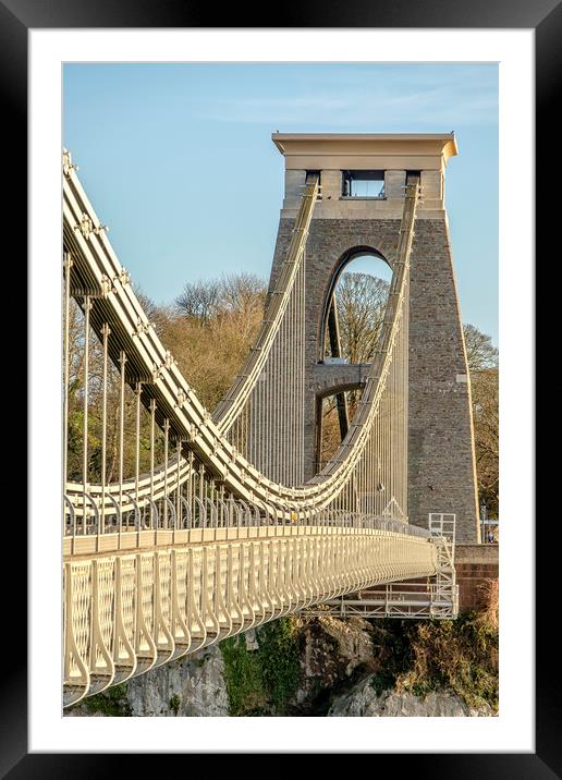 Clifton Suspension Bridge, Bristol Framed Mounted Print by Shaun Davey
