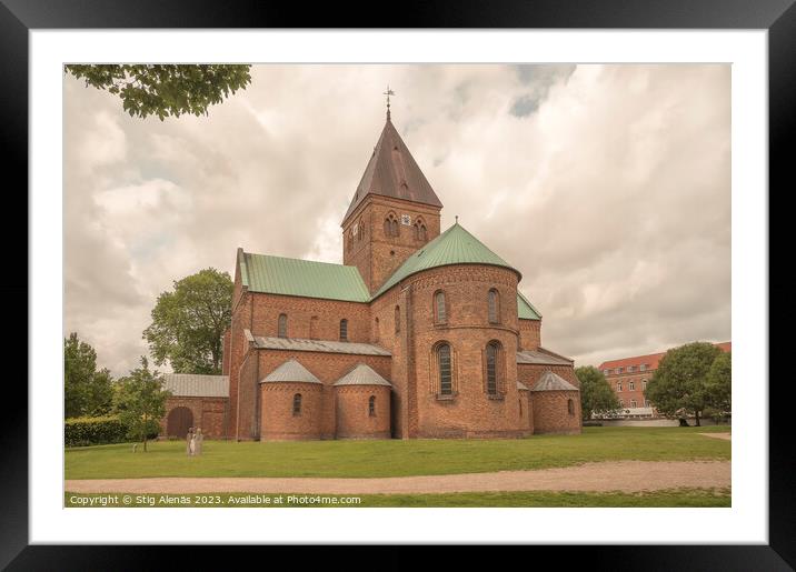 St. Bendt's Church in Ringsted Denmark Framed Mounted Print by Stig Alenäs
