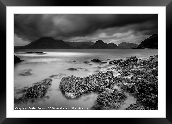 Elgol and the Black Cuillins Framed Mounted Print by Alec Stewart