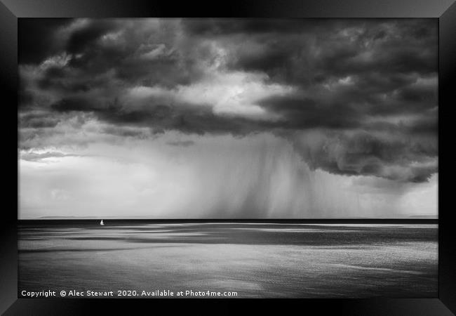 Approaching Storm  Framed Print by Alec Stewart