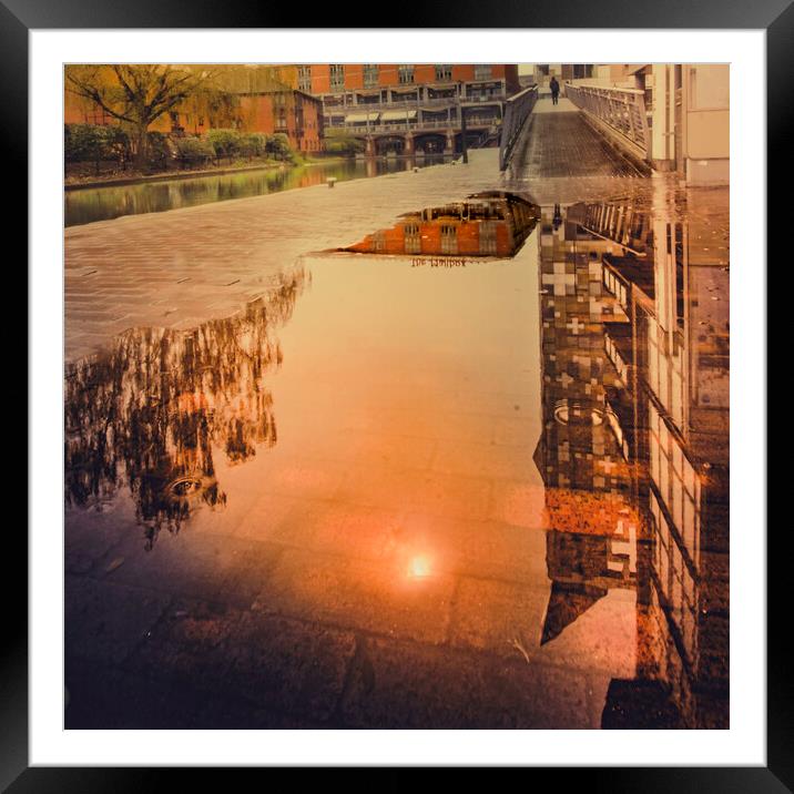 The Mailbox / xobliaM ehT Framed Mounted Print by Steve Taylor