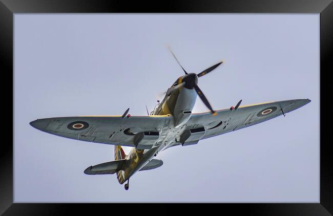 Supermarine Spitfire  Framed Print by Steve Taylor