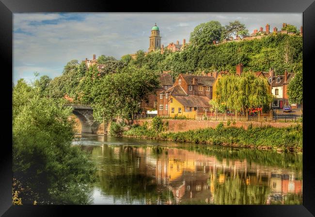 Bridgnorth Shropshire  Framed Print by Steve Taylor