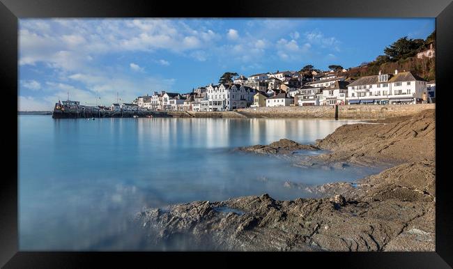 Harbour Reflections, St Mawes  Framed Print by Mick Blakey