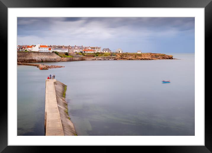 Cullercoats Framed Mounted Print by Mark Jones