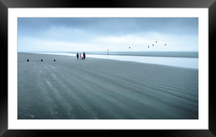 Family Outing Framed Mounted Print by Mark Jones