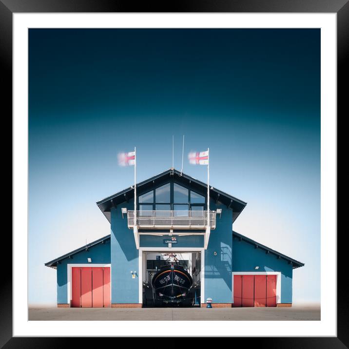Hastings Lifeboat Station Framed Mounted Print by Mark Jones