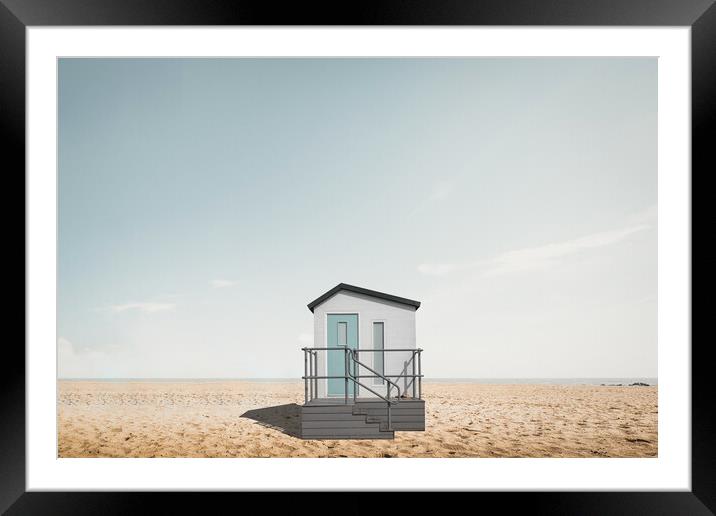 A Place by the Sea Framed Mounted Print by Mark Jones