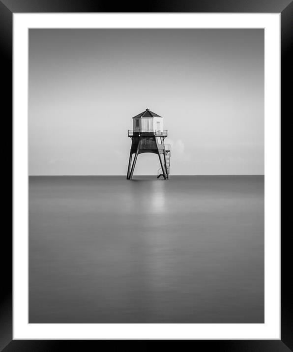 Dovercourt Lighthouse Framed Mounted Print by Mark Jones
