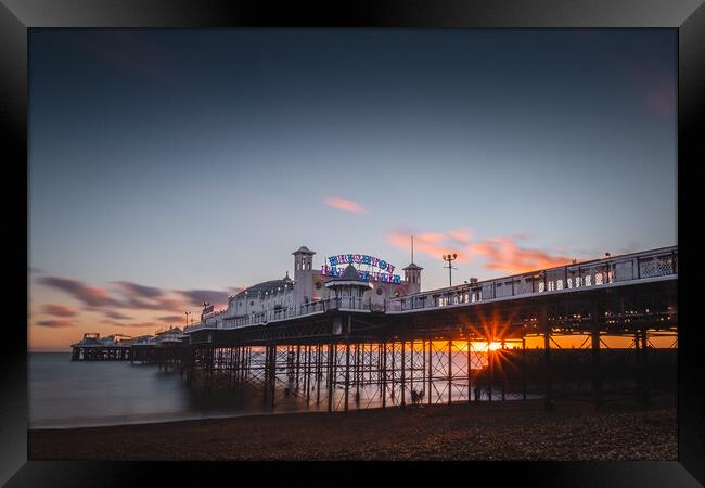 Brighton Palace Pier  Framed Print by Mark Jones