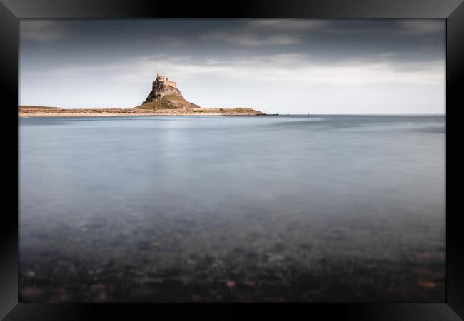 Lindisfarne Castle, Holy Island Framed Print by Mark Jones