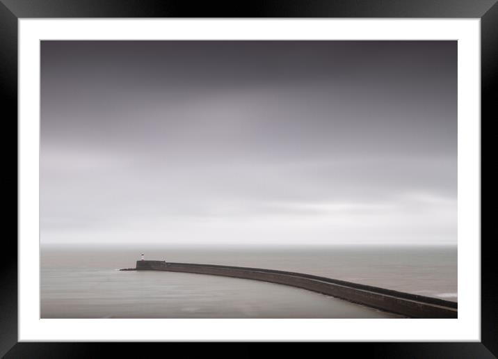 Newhaven Harbour Framed Mounted Print by Mark Jones
