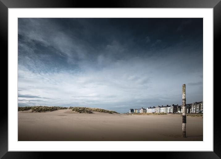 Barmouth Seafront Framed Mounted Print by Mark Jones
