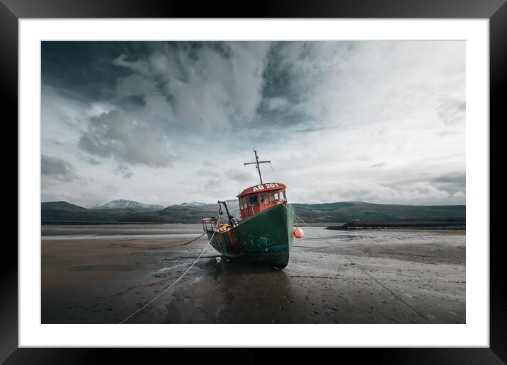 Barmouth Framed Mounted Print by Mark Jones