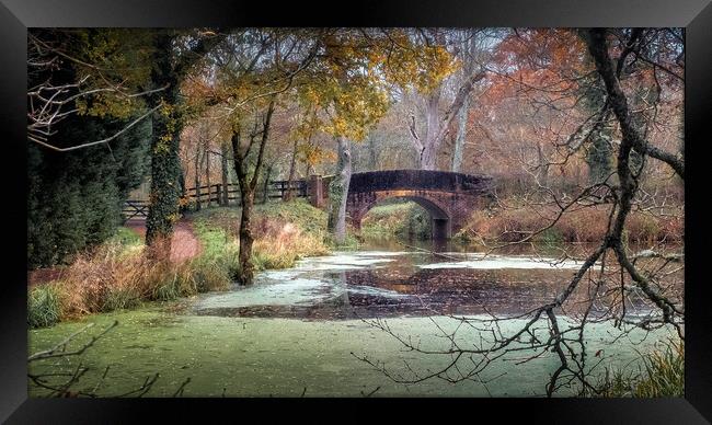 Brewhurst Lane Bridge Framed Print by Mark Jones