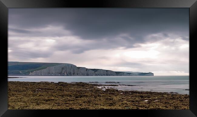Seven Sisters on a Cloudy Day Framed Print by Mark Jones
