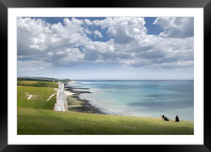 On the Seven Sisters Framed Mounted Print by Mark Jones