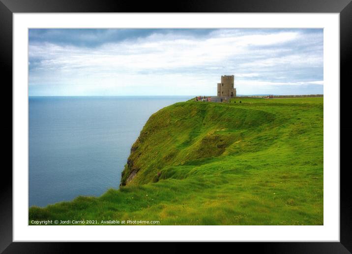 Cliffs of Moher tour, Ireland - 5 Framed Mounted Print by Jordi Carrio