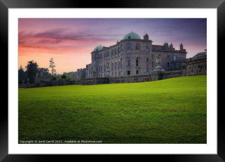 Powerscourt Gardens, Ireland - 20 Framed Mounted Print by Jordi Carrio
