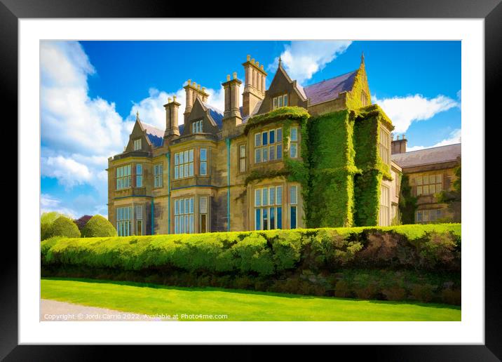 Muckross Castle  - C1605-5927-ABS Framed Mounted Print by Jordi Carrio