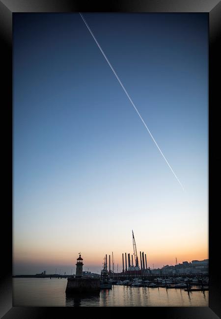 Ramsgate Lighthouse  Framed Print by Scott Somerside