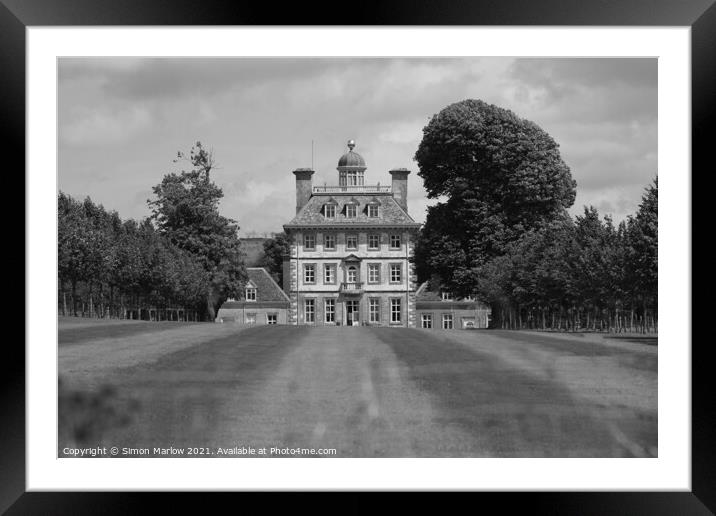Illuminated Beauty at Ashdown House Framed Mounted Print by Simon Marlow