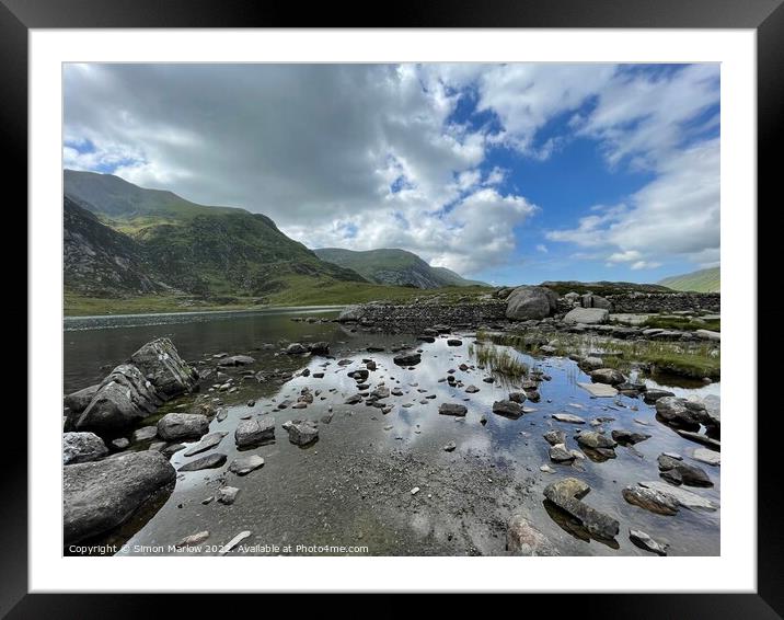 Cader Idris in Snowdonia Framed Mounted Print by Simon Marlow