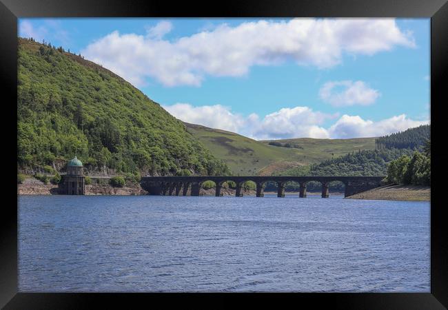 Majestic View of Elan Valley Framed Print by Simon Marlow